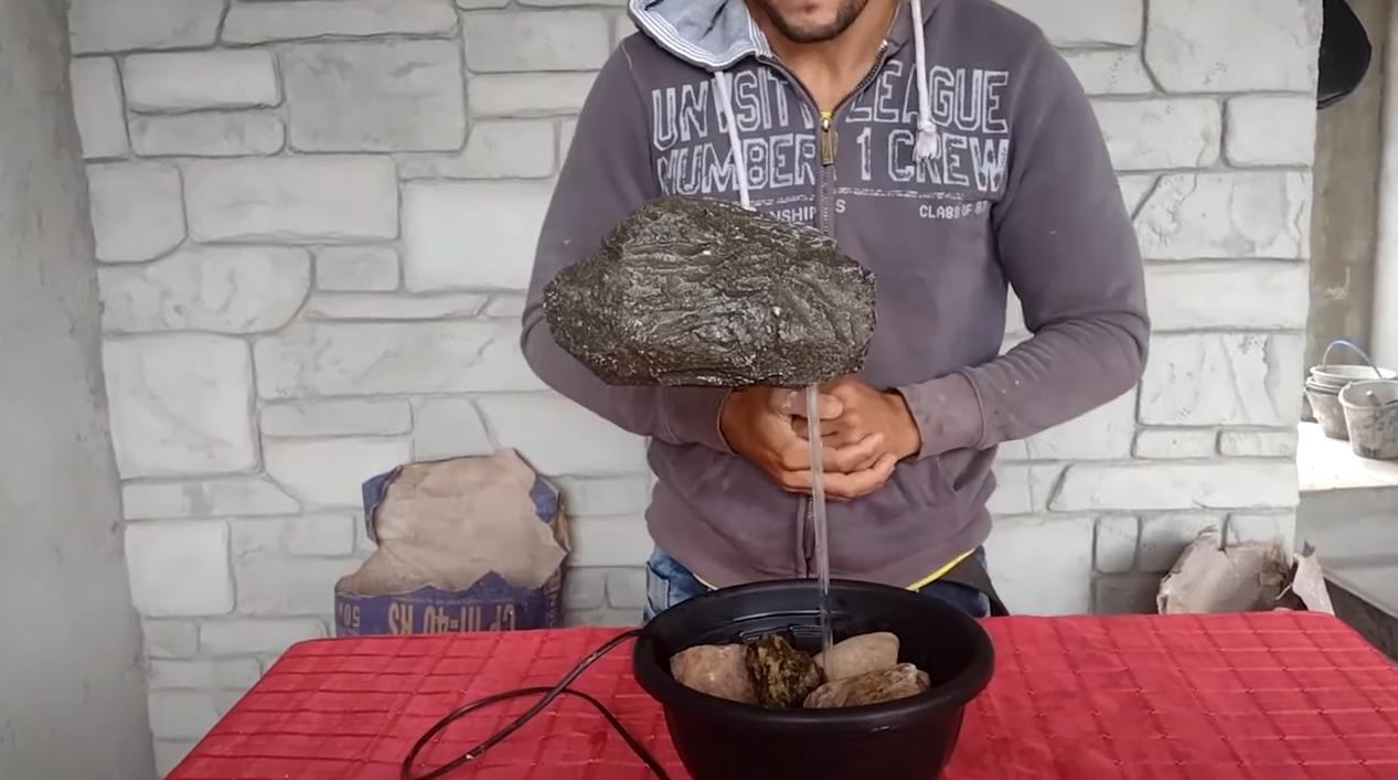 Как сделать декоративный фонтан своими руками
