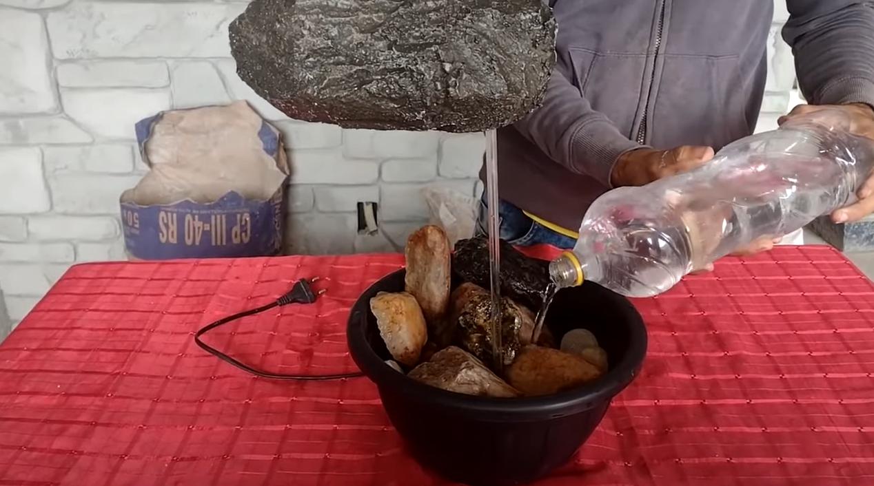Как сделать декоративный фонтан своими руками