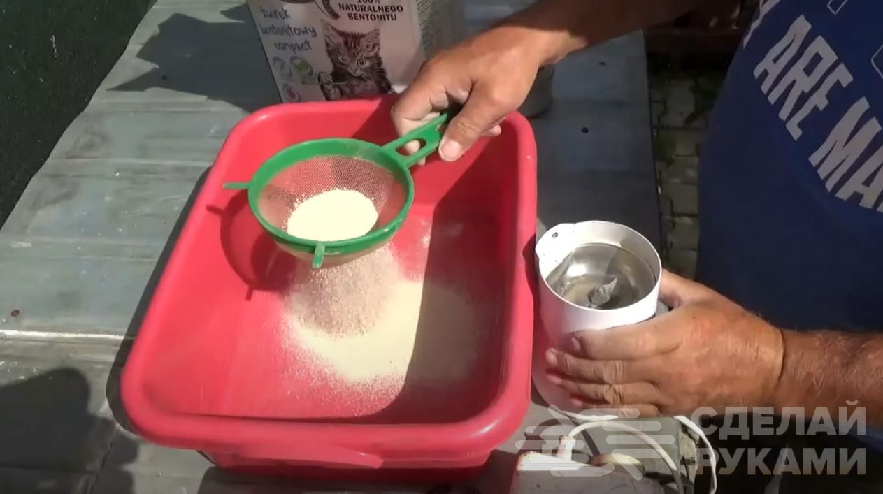 Формовочная масса для литья алюминия