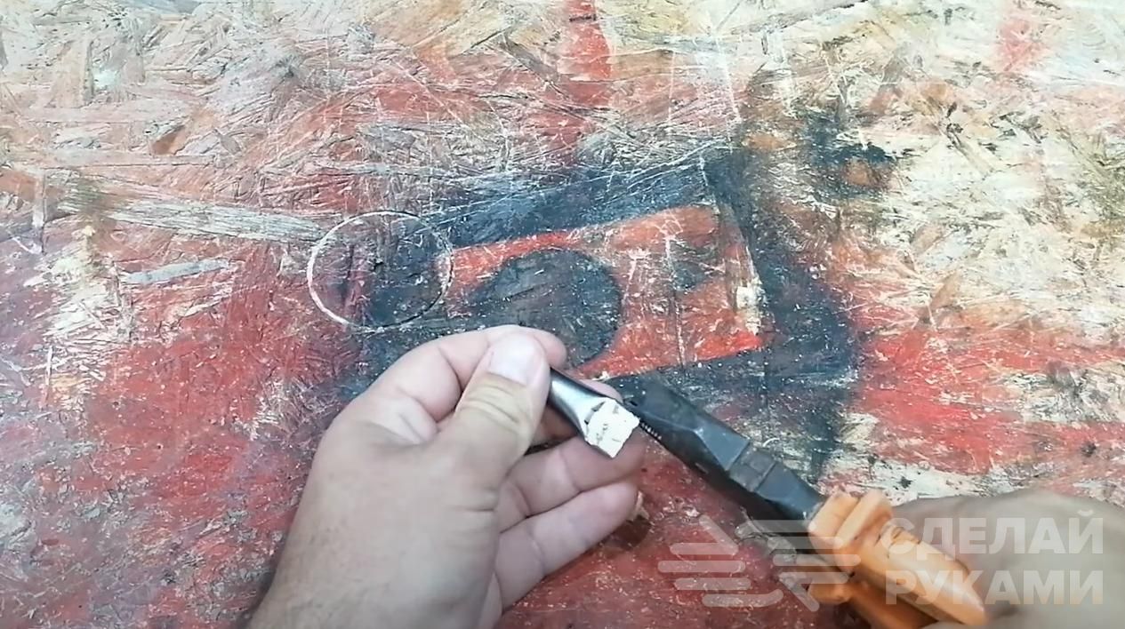 Ванночка для лужения электрических проводов