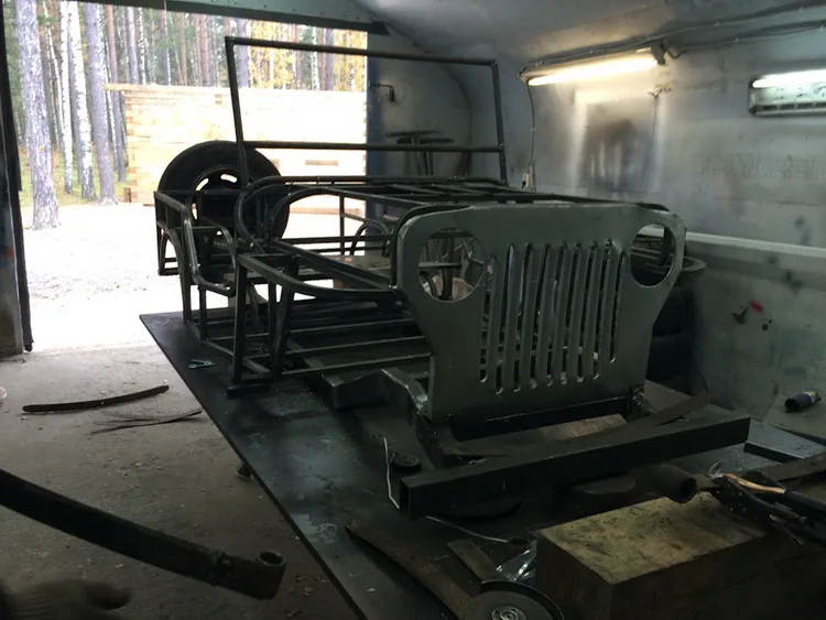 Копия Jeep Willys своими руками