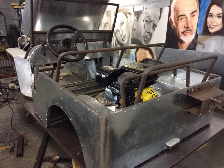 Копия Jeep Willys своими руками