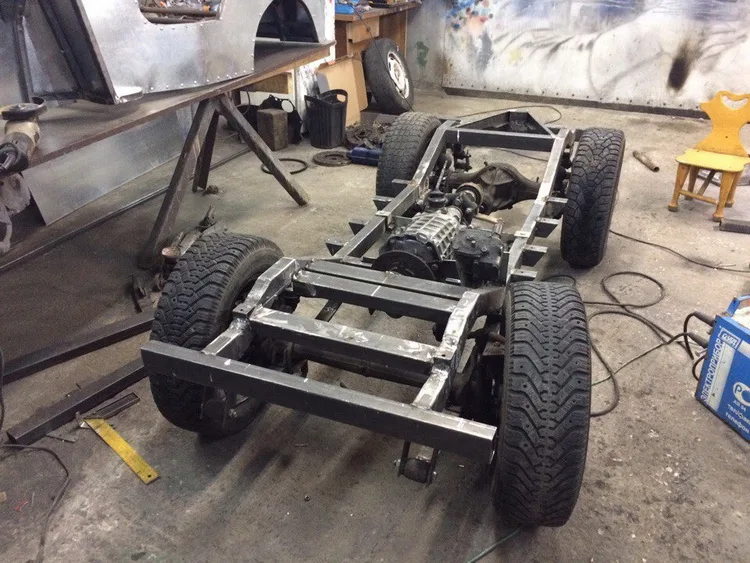 Копия Jeep Willys своими руками