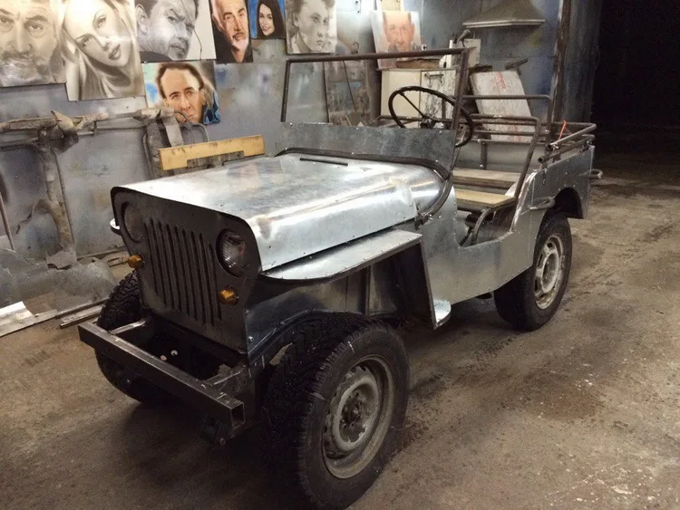 Копия Jeep Willys своими руками