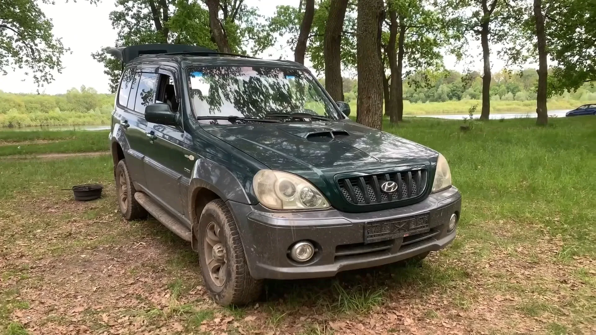 Как покрасить автомобиль без гаража, даже в лесу