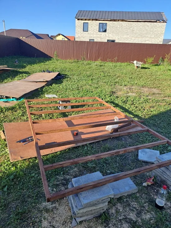 Садовые качели с крышей на дачу своими руками