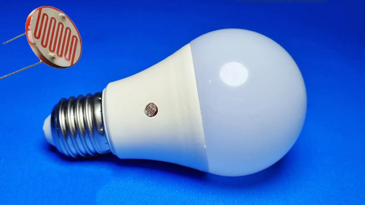 Как сделать автоматическую LED лампу из обычной